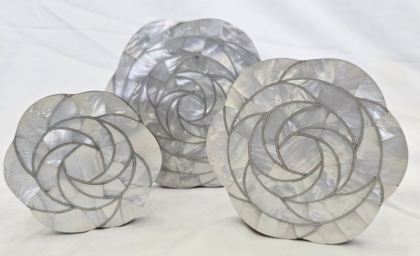 Rose Pearl Round Box