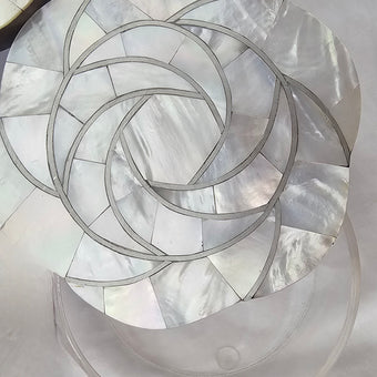 Rose Pearl Round Box