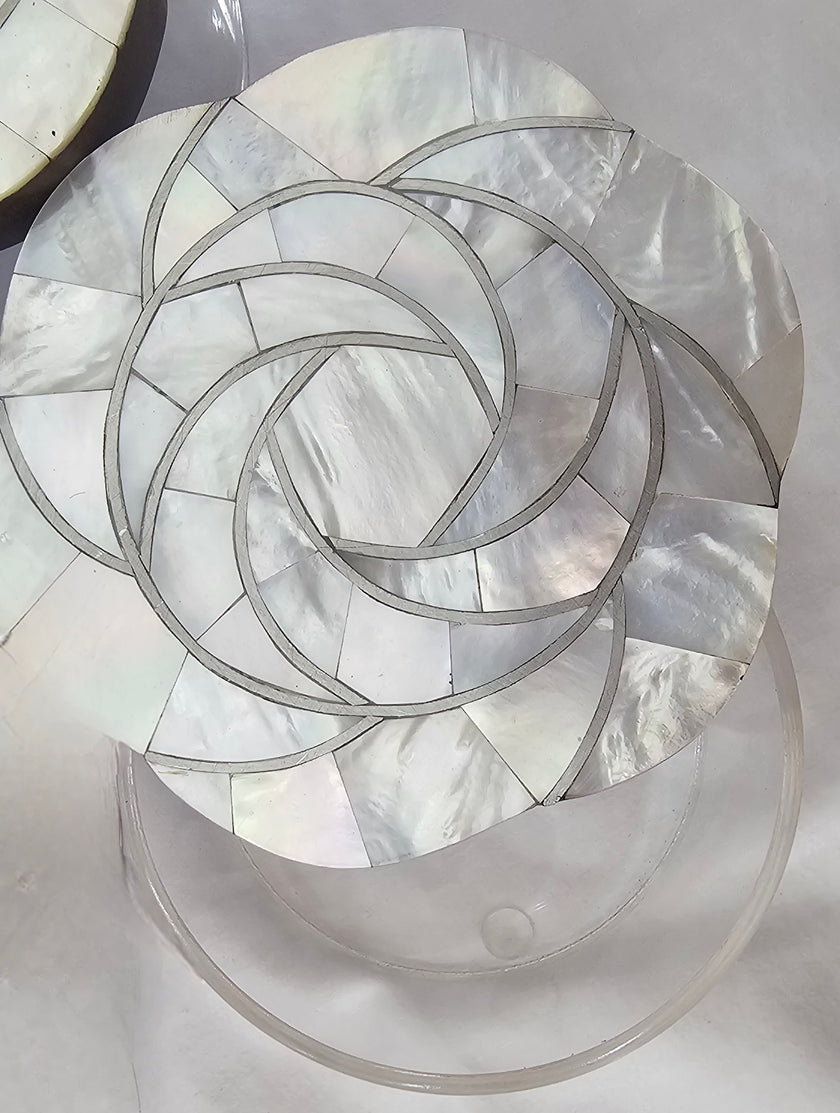Rose Pearl Round Box