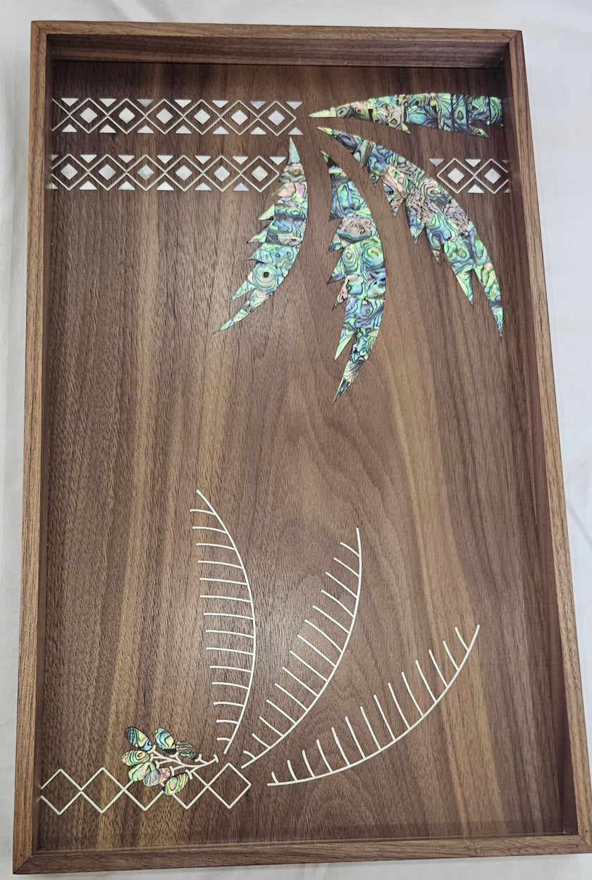 Palm Tree Tray Rectangle