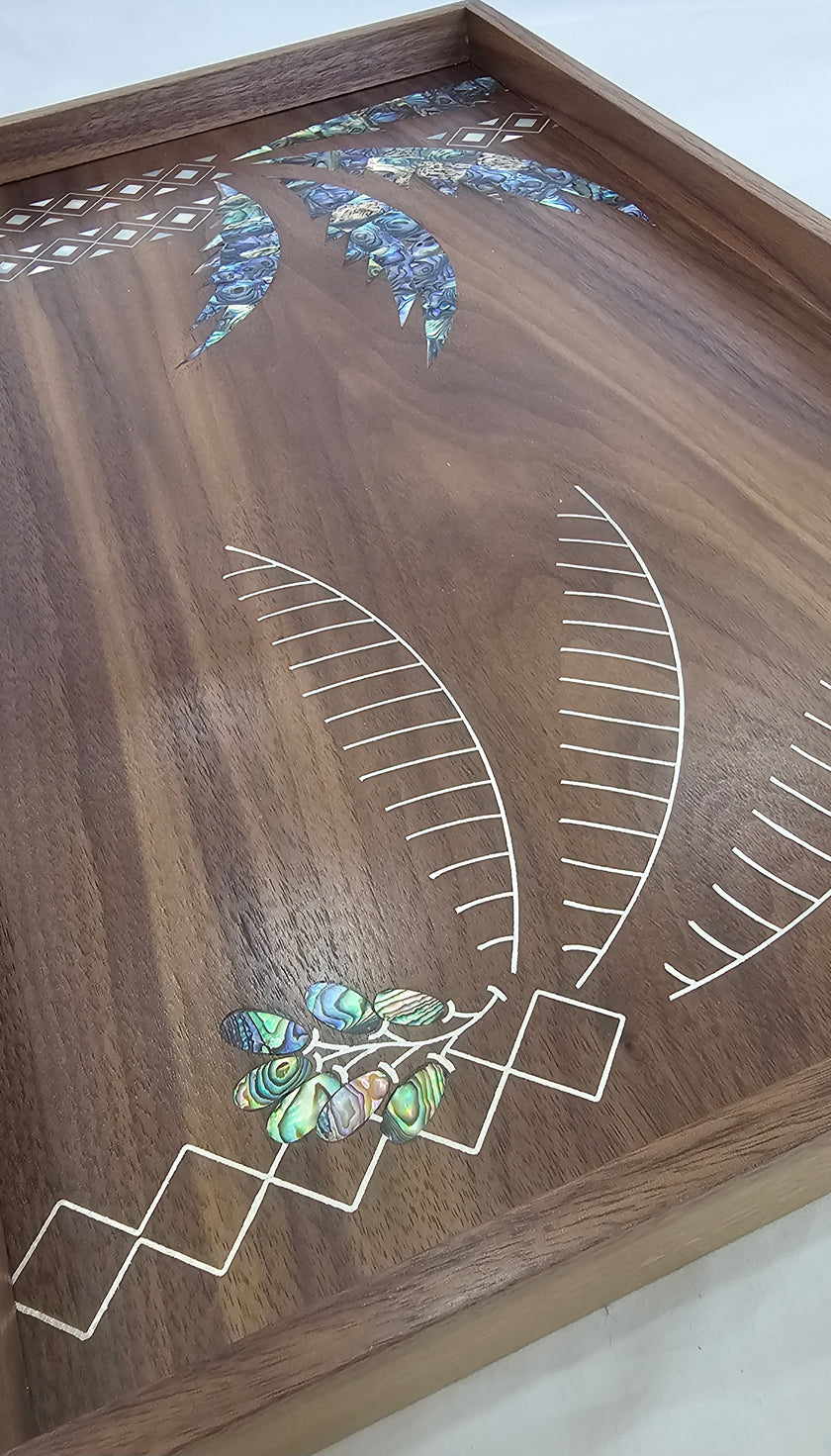 Palm Tree Tray Rectangle