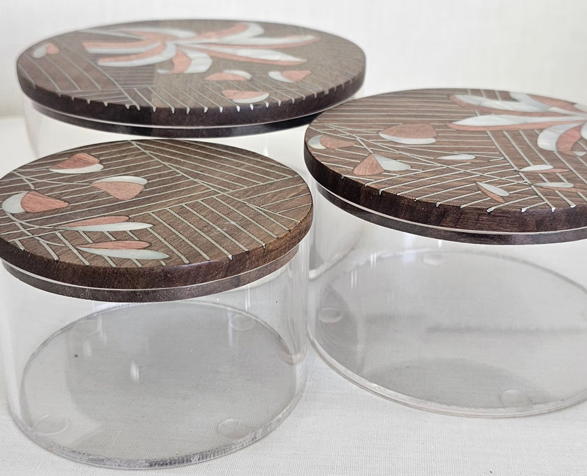 Floral Round Box