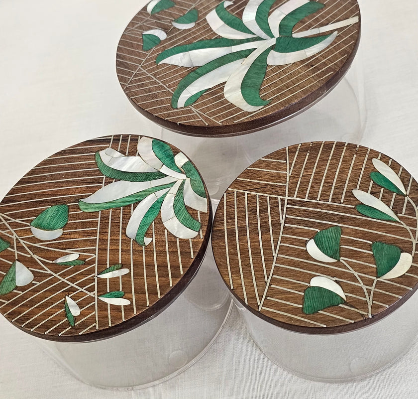 Floral Round Box