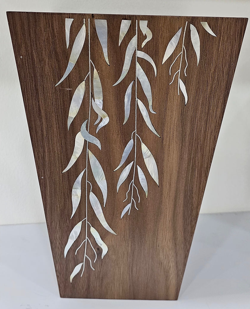 Decorative Wood Bin