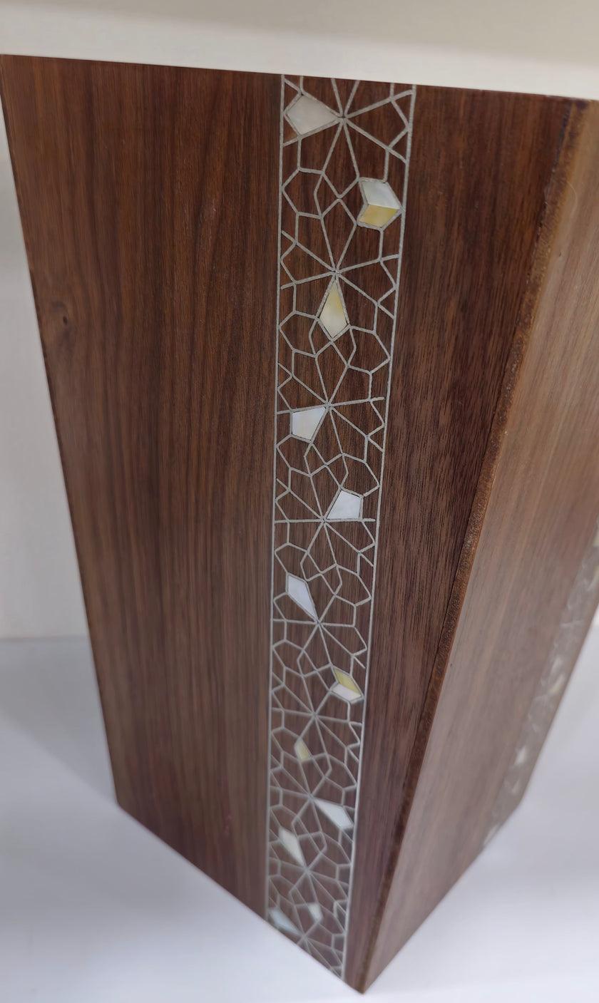 Decorative Wood Bin