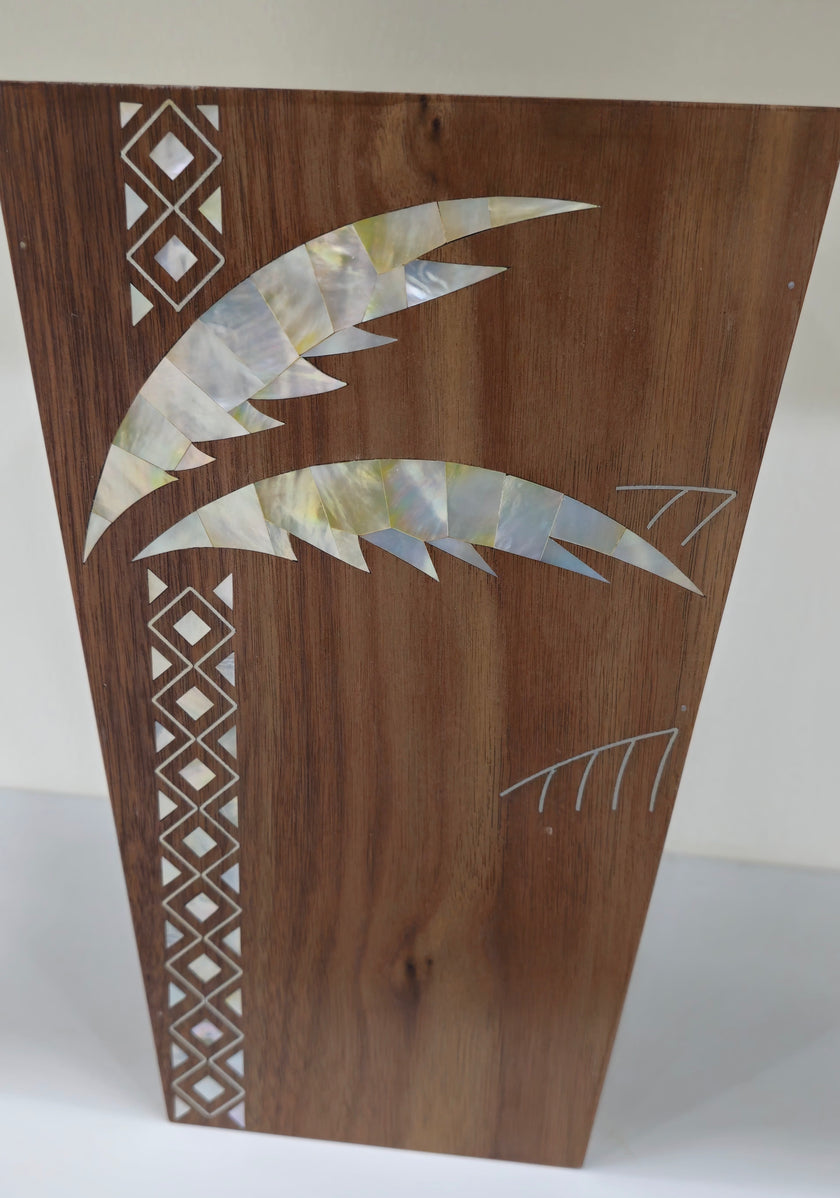 Decorative Wood Bin