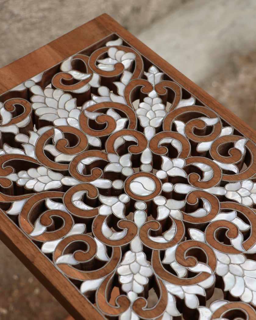 Floral Sofa Table