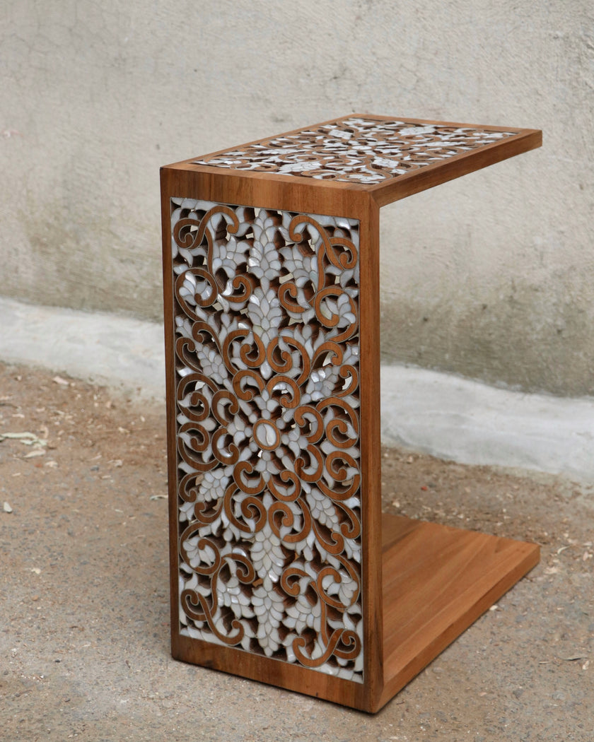 Floral Sofa Table
