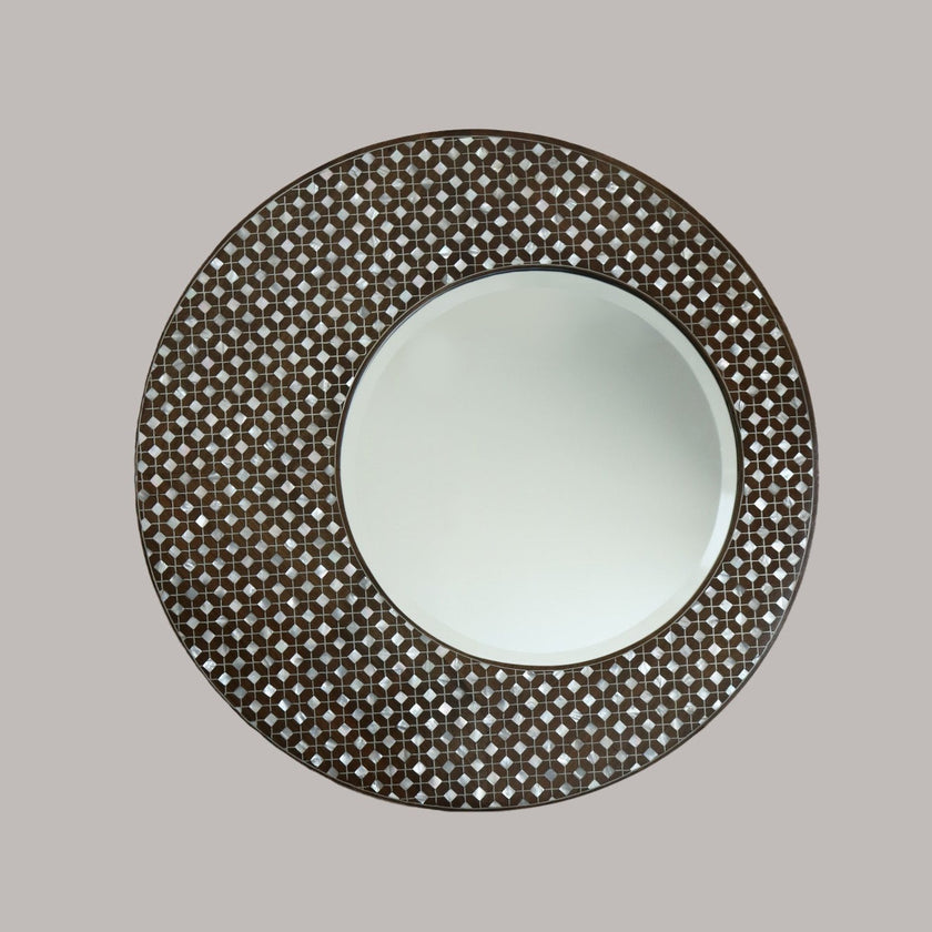 Polka Circle Mirrors