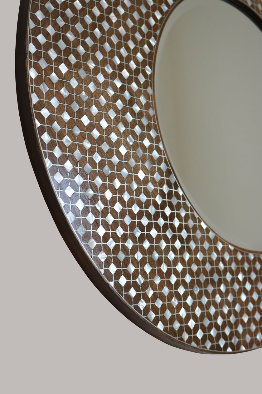 Polka Circle Mirrors