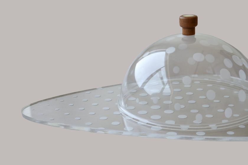 Abstract Cake Cloches