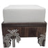 Palm Pouf Chair