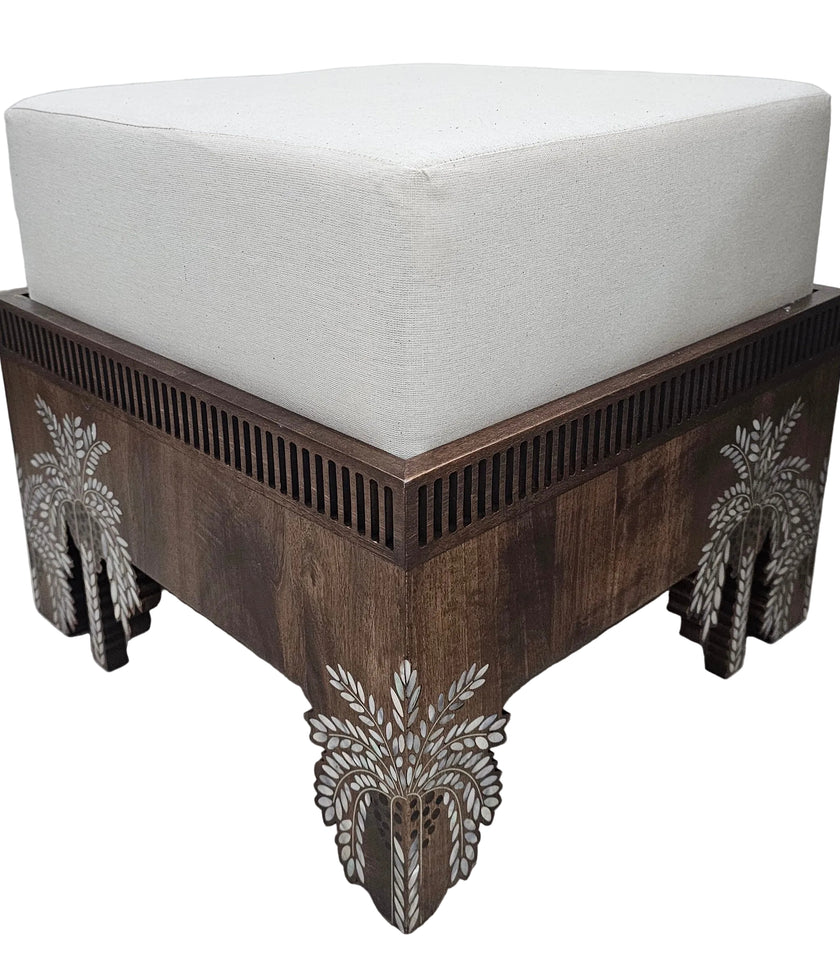 Palm Pouf Chair