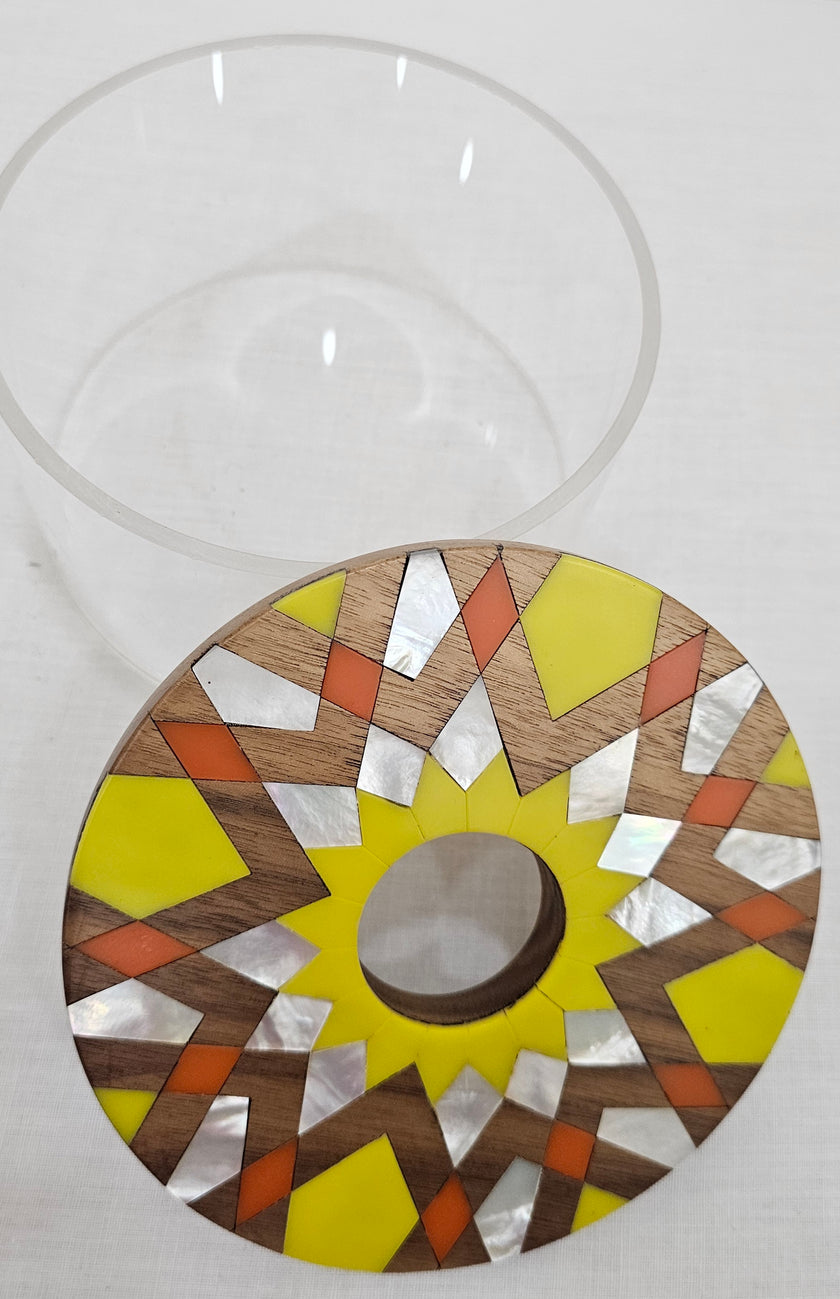 Round Tissue Box