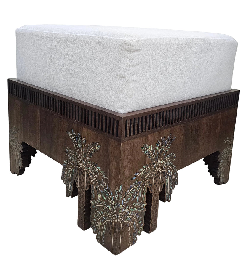 Palm Pouf Chair